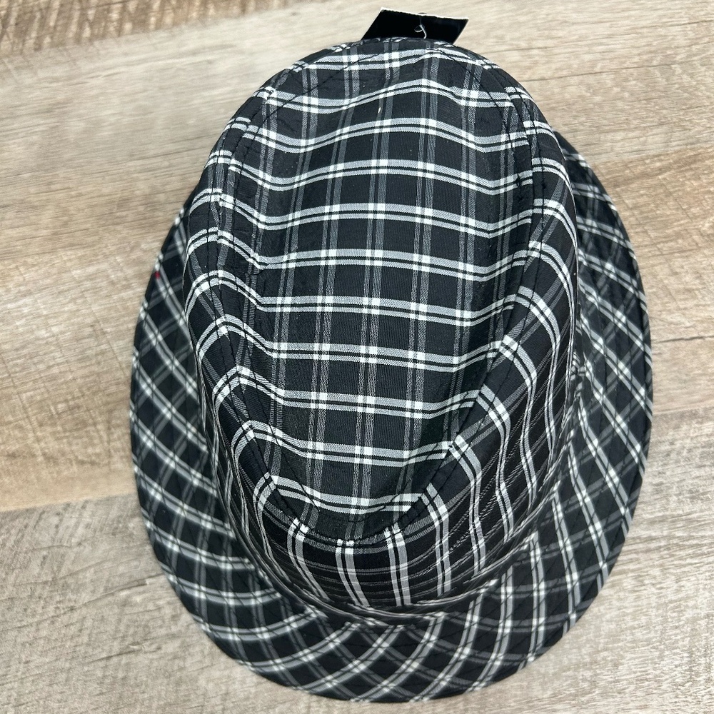 Westend Plaid Fedora S/M NWT